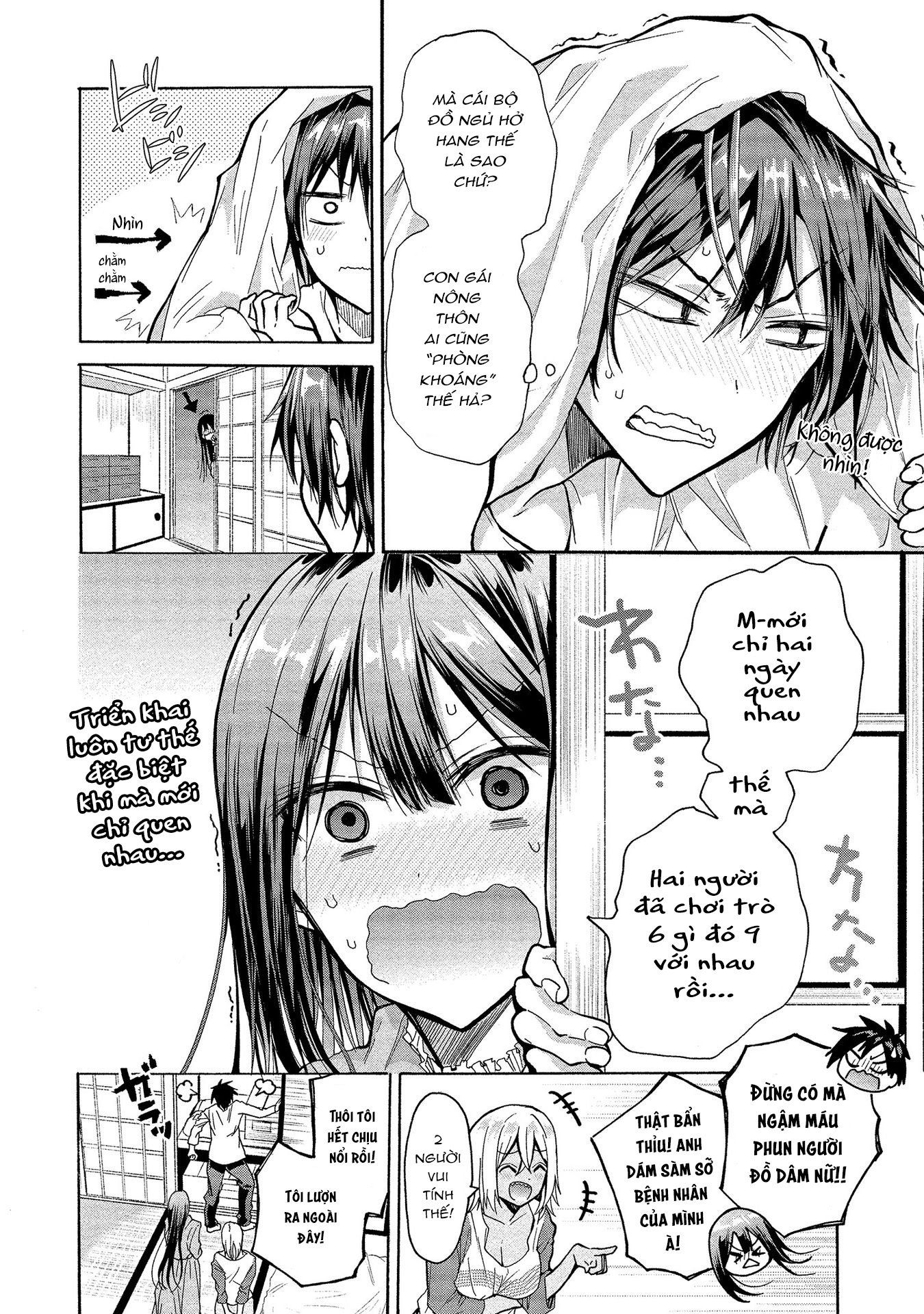 Ba Chị Em Nhà Này Đang Cố Quyến Rũ Tôi!! Chương 3 page 6 - Giả Dược