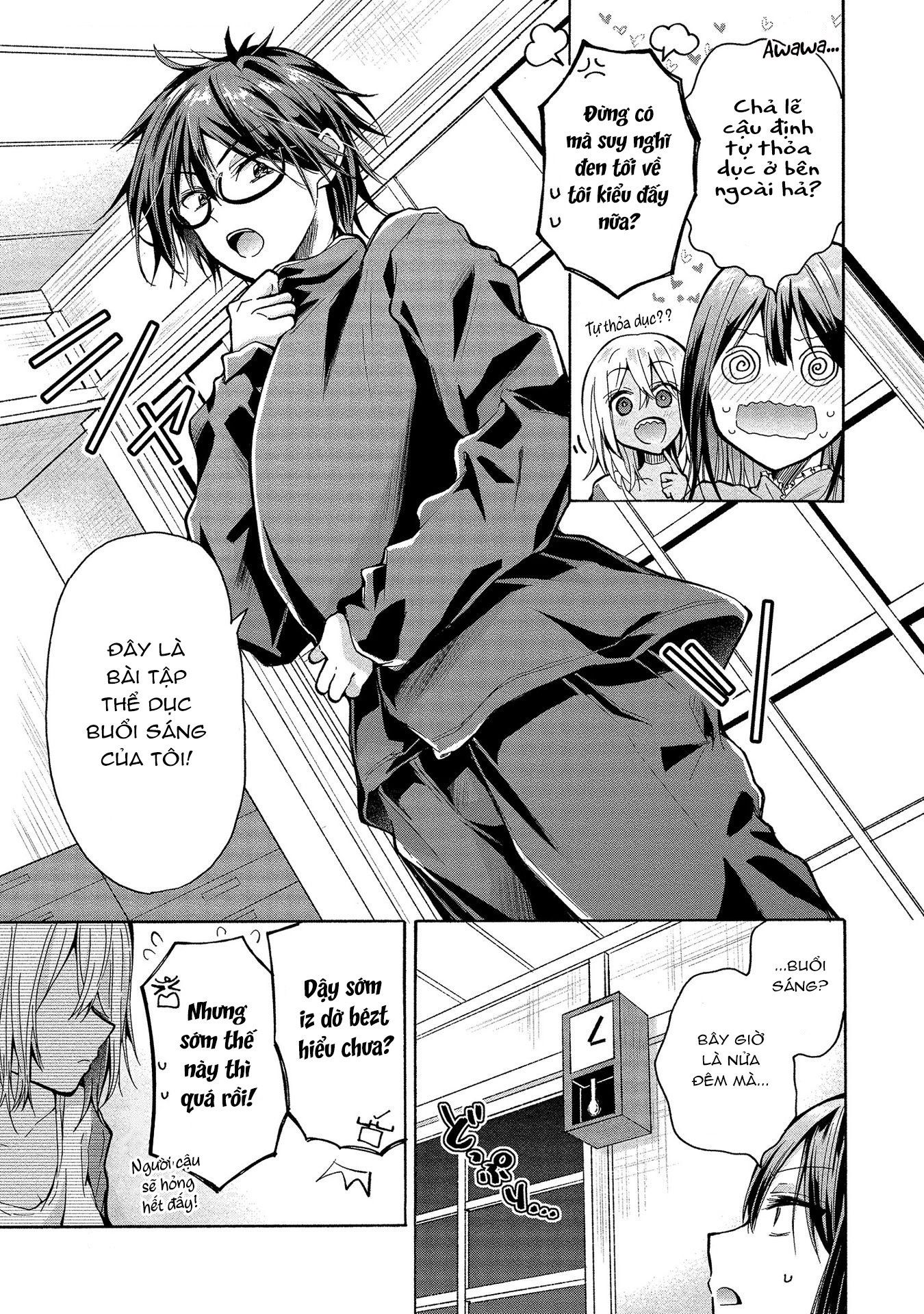 Ba Chị Em Nhà Này Đang Cố Quyến Rũ Tôi!! Chương 3 page 7 - Giả Dược