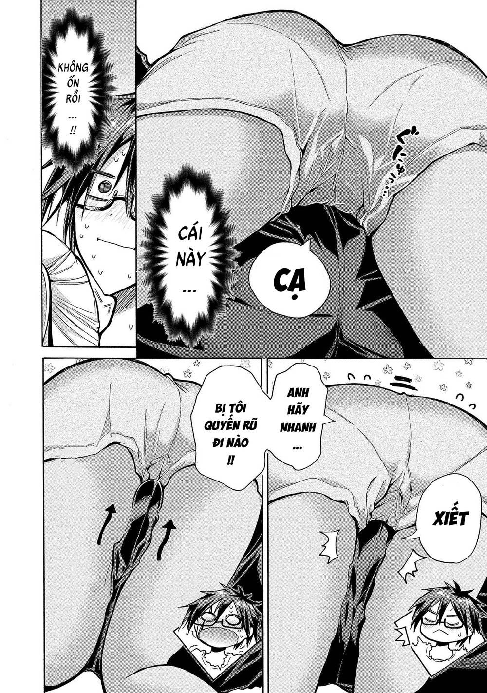 Ba Chị Em Nhà Này Đang Cố Quyến Rũ Tôi!! Chương 4 page 14 - Giả Dược