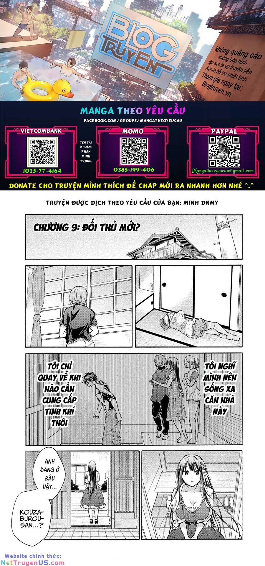 đọc truyện Ba Chị Em Nhà Này Đang Cố Quyến Rũ Tôi!! Chương 9 ảnh 1 tại Thiên Thai Truyện