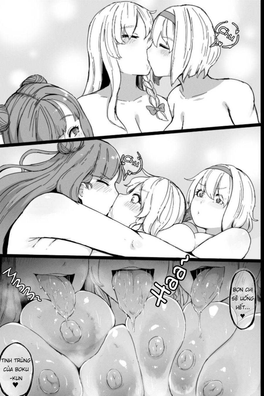 Ba Cô Gái Múp Rụp Và Cậu Bé Số Hưởng Oneshot page 9 - Giả Dược