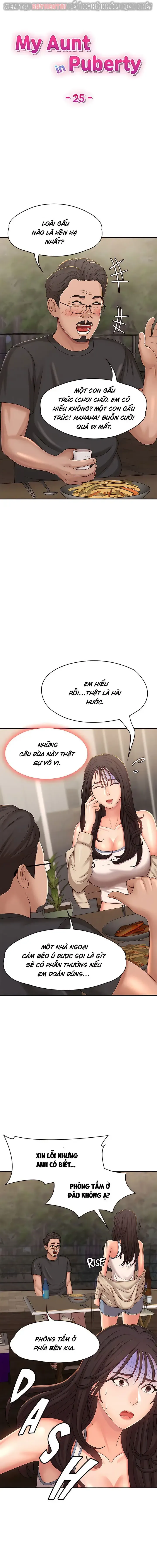 đọc truyện Bà Dì Tuổi Dậy Thì Chương 25 ảnh 10 tại Giả Dược