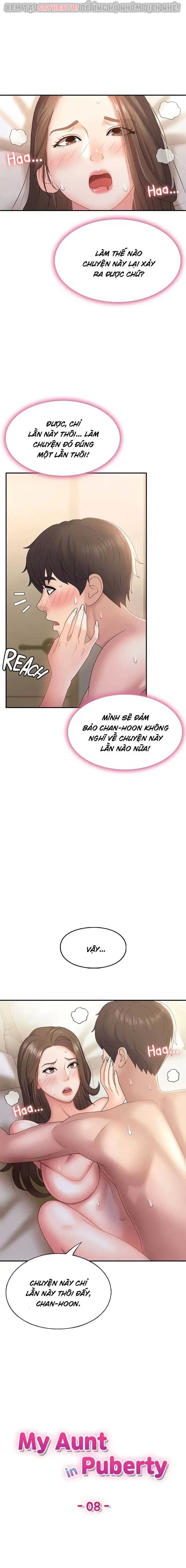 đọc truyện Bà Dì Tuổi Dậy Thì Chương 8 ảnh 1 tại Giả Dược