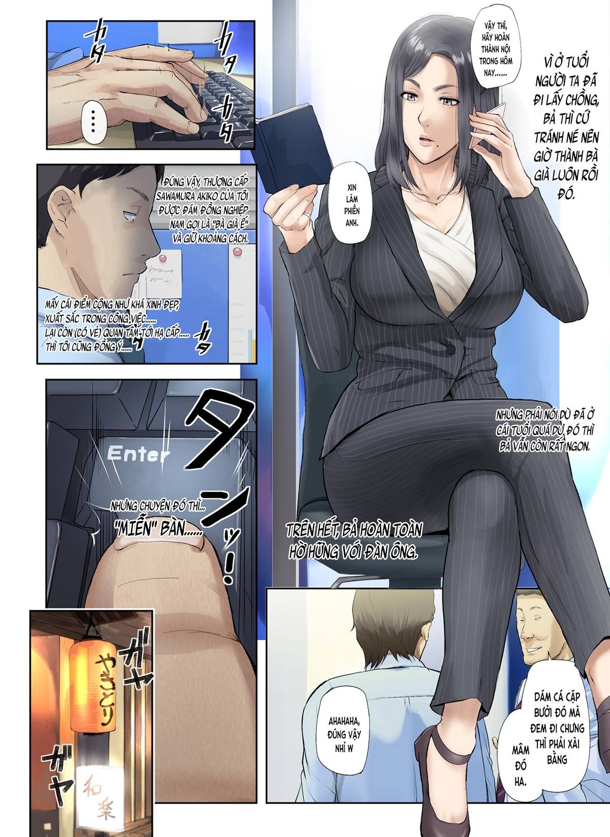 Bà Già Ế Của Công Ty Đã Dính Bầu Chương 1 page 8 - Giả Dược