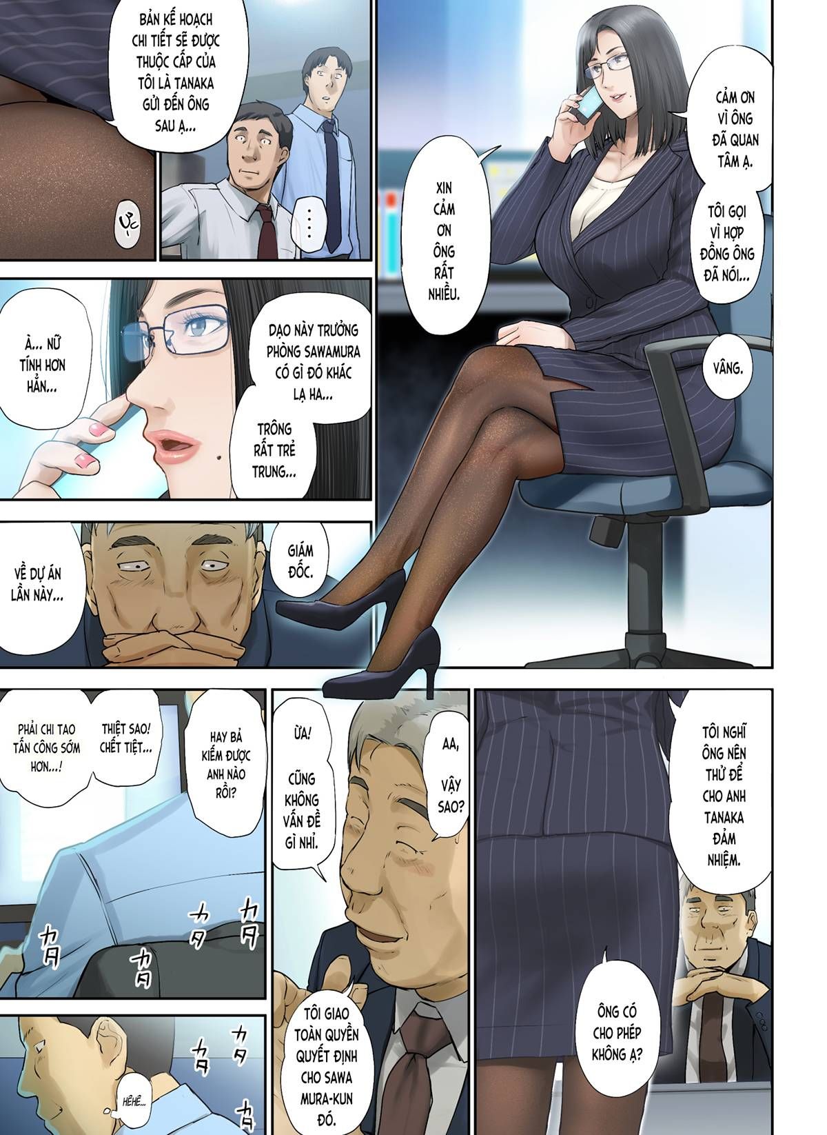 Bà Già Ế Của Công Ty Đã Dính Bầu Chương 3 page 13 - Giả Dược