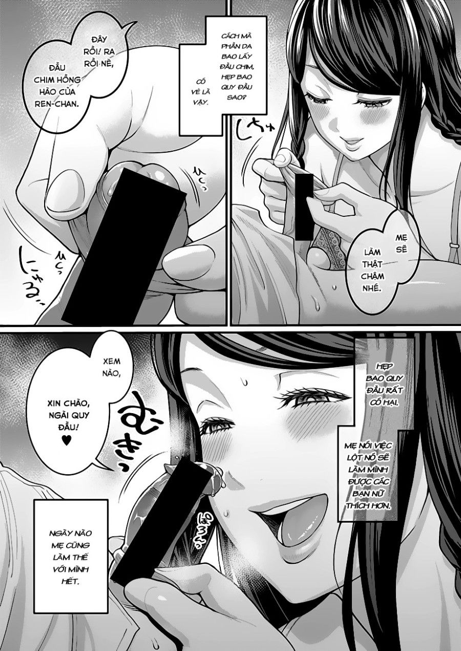 Bà Mẹ Dâm Loàn Và Cậu Con Trai Ngây Thơ! Oneshot page 5 - Giả Dược
