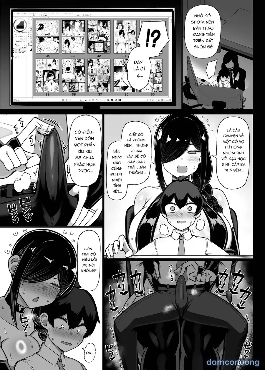 đọc truyện Bà Mẹ Hàng Xóm Là Tác Giả Truyện Doujin Chương 1 ảnh 46 tại Thiên Thai Truyện