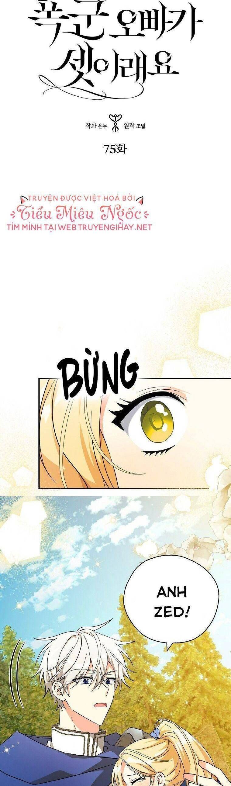 đọc truyện Ba Người Anh Trai Của Tôi Là Bạo Quân Chương 75 ảnh 4 tại Thiên Thai Truyện