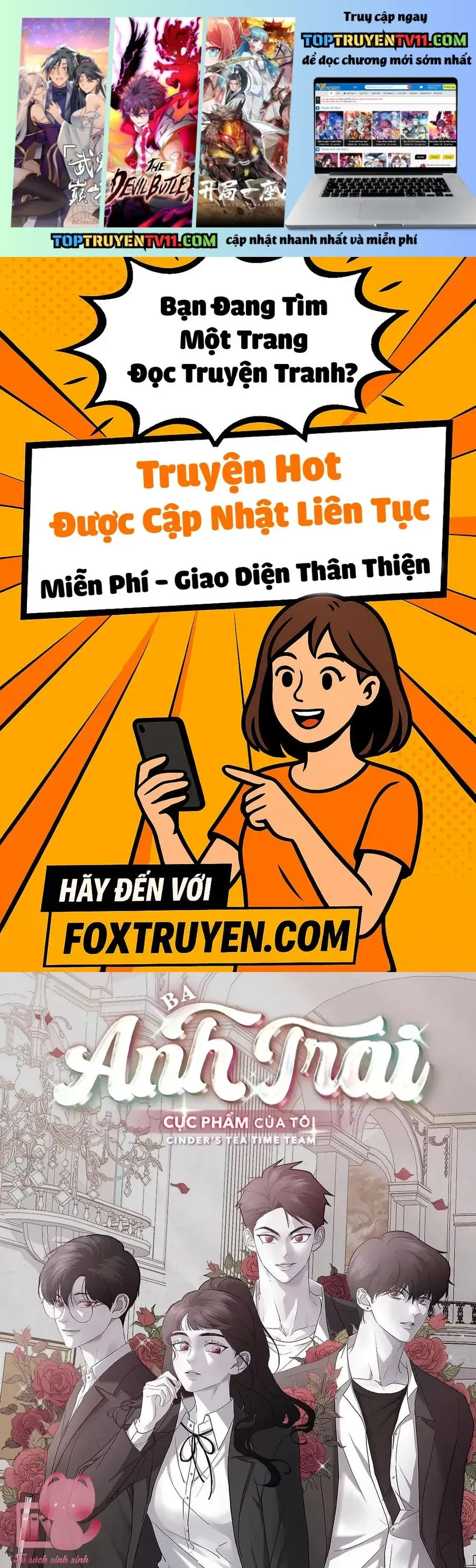 đọc truyện Ba Người Anh Trai Chương 100 ảnh 3 tại Thiên Thai Truyện