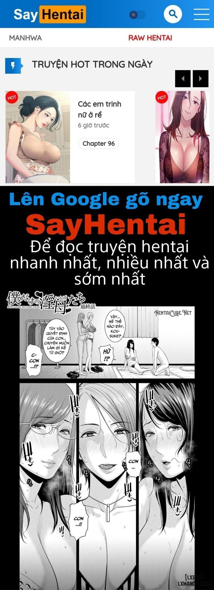 đọc truyện Ba Người Mẹ Cuồng Dâm Chương 8 ảnh 1 tại Giả Dược