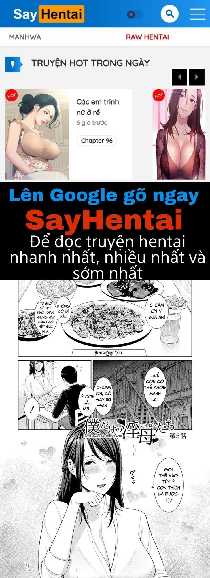 đọc truyện Ba Người Mẹ Dâm Đãng Chương 5 ảnh 1 tại Truyện Dạ Ký
