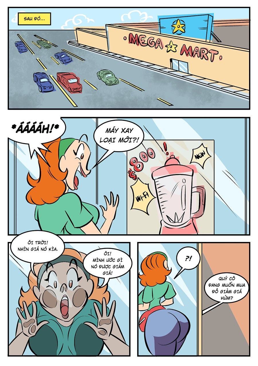 Bà Nội Trợ Nghiện Đồ Giảm Giá Oneshot page 3 - Giả Dược