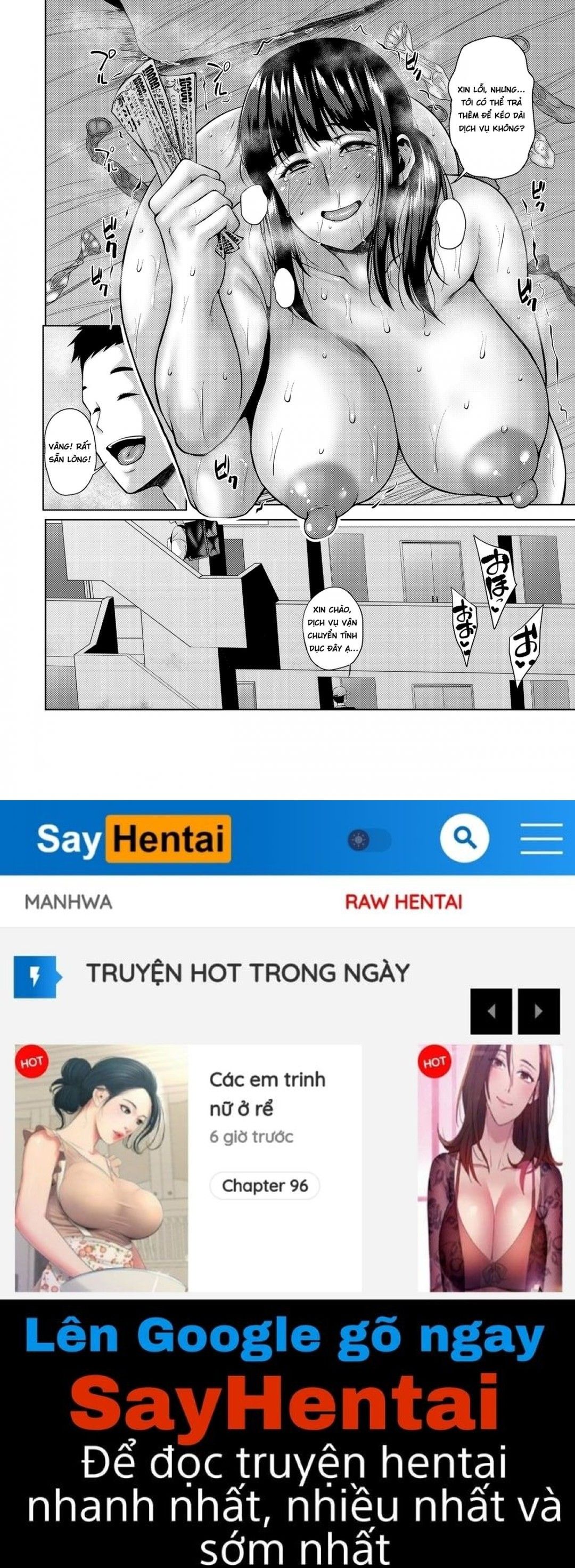 đọc truyện Bà Nội Trợ Thiếu Thốn Yêu Cầu Xxx Qua Dịch Vụ Giao Hàng Oneshot ảnh 16 tại Thiên Thai Truyện