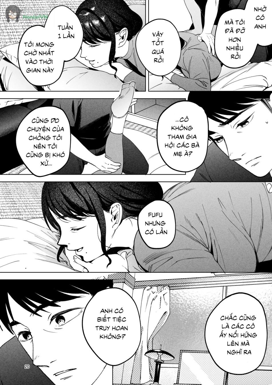 Bác Sĩ Làm Ơn Giữ Vợ Tôi Lại Oneshot page 16 - Giả Dược