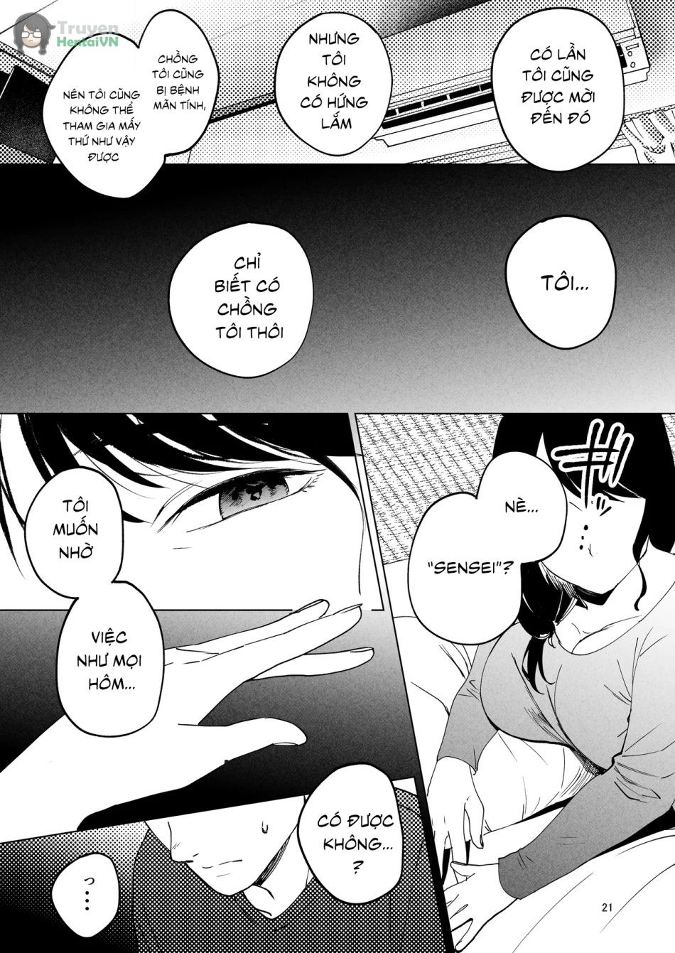 Bác Sĩ Làm Ơn Giữ Vợ Tôi Lại Oneshot page 17 - Giả Dược