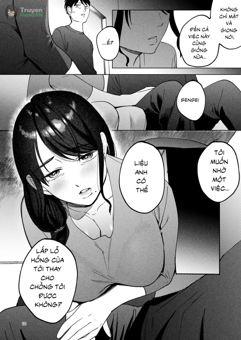 Bác Sĩ Làm Ơn Giữ Vợ Tôi Lại Oneshot page 9 - Giả Dược