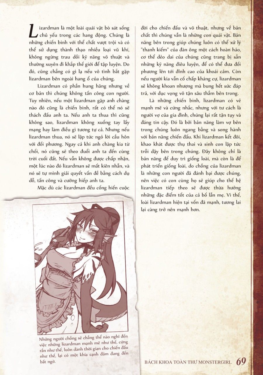 Bách Khoa Toàn Thư Monstergirl Chương 28 page 2 - Giả Dược