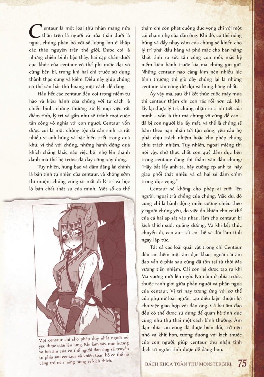 Bách Khoa Toàn Thư Monstergirl Chương 31 page 2 - Giả Dược