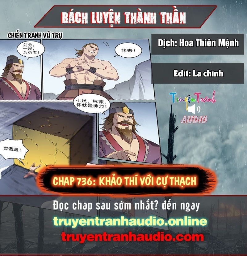 đọc truyện Bách Luyện Thành Thần Chương 737 ảnh 2 tại Truyện Dạ Ký