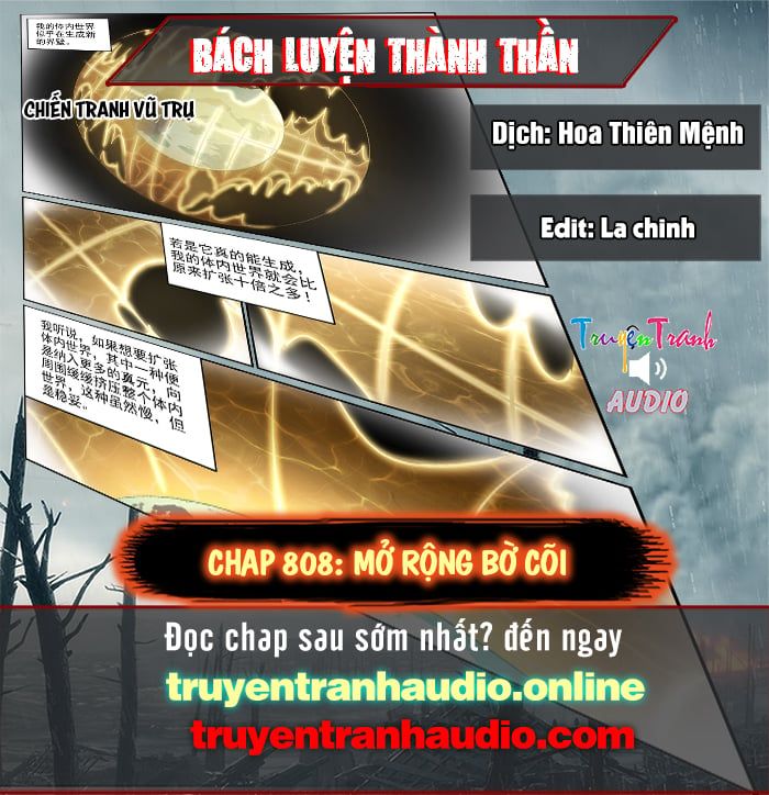 đọc truyện Bách Luyện Thành Thần Chương 808 ảnh 2 tại Truyện Dạ Ký