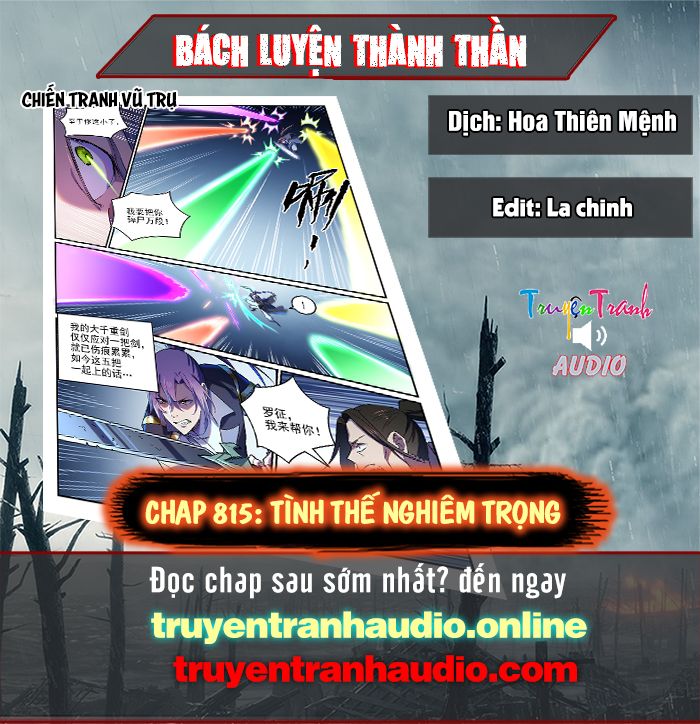 đọc truyện Bách Luyện Thành Thần Chương 815 ảnh 2 tại Truyện Dạ Ký