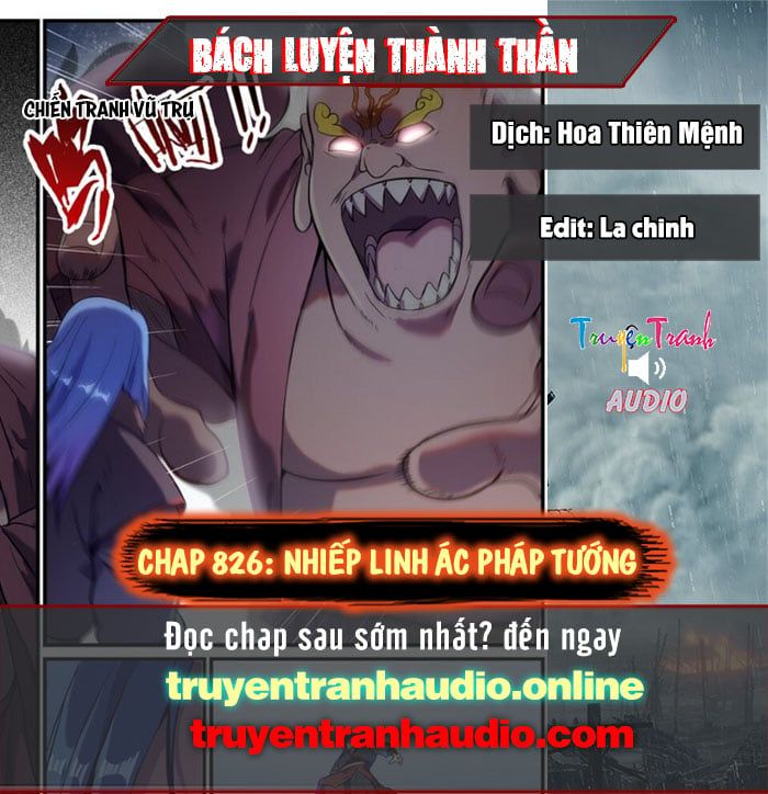 đọc truyện Bách Luyện Thành Thần Chương 826 ảnh 2 tại Truyện Dạ Ký