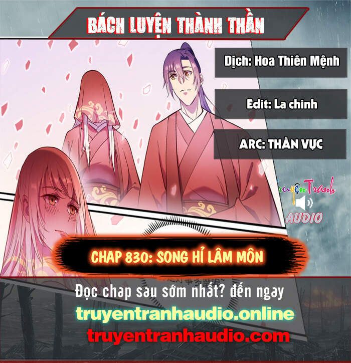 đọc truyện Bách Luyện Thành Thần Chương 830 ảnh 2 tại Truyện Dạ Ký