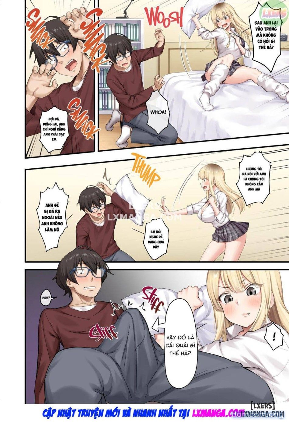 đọc truyện Bài Học Tại Nhà Với Những Gyaru Khiêu Gợi 1 Chương 1 ảnh 12 tại Thiên Thai Truyện