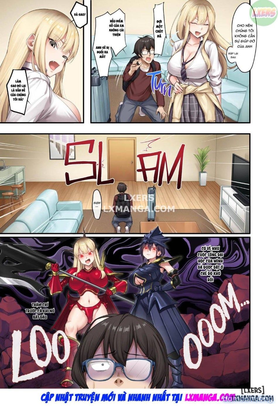 đọc truyện Bài Học Tại Nhà Với Những Gyaru Khiêu Gợi 1 Chương 1 ảnh 7 tại Thiên Thai Truyện