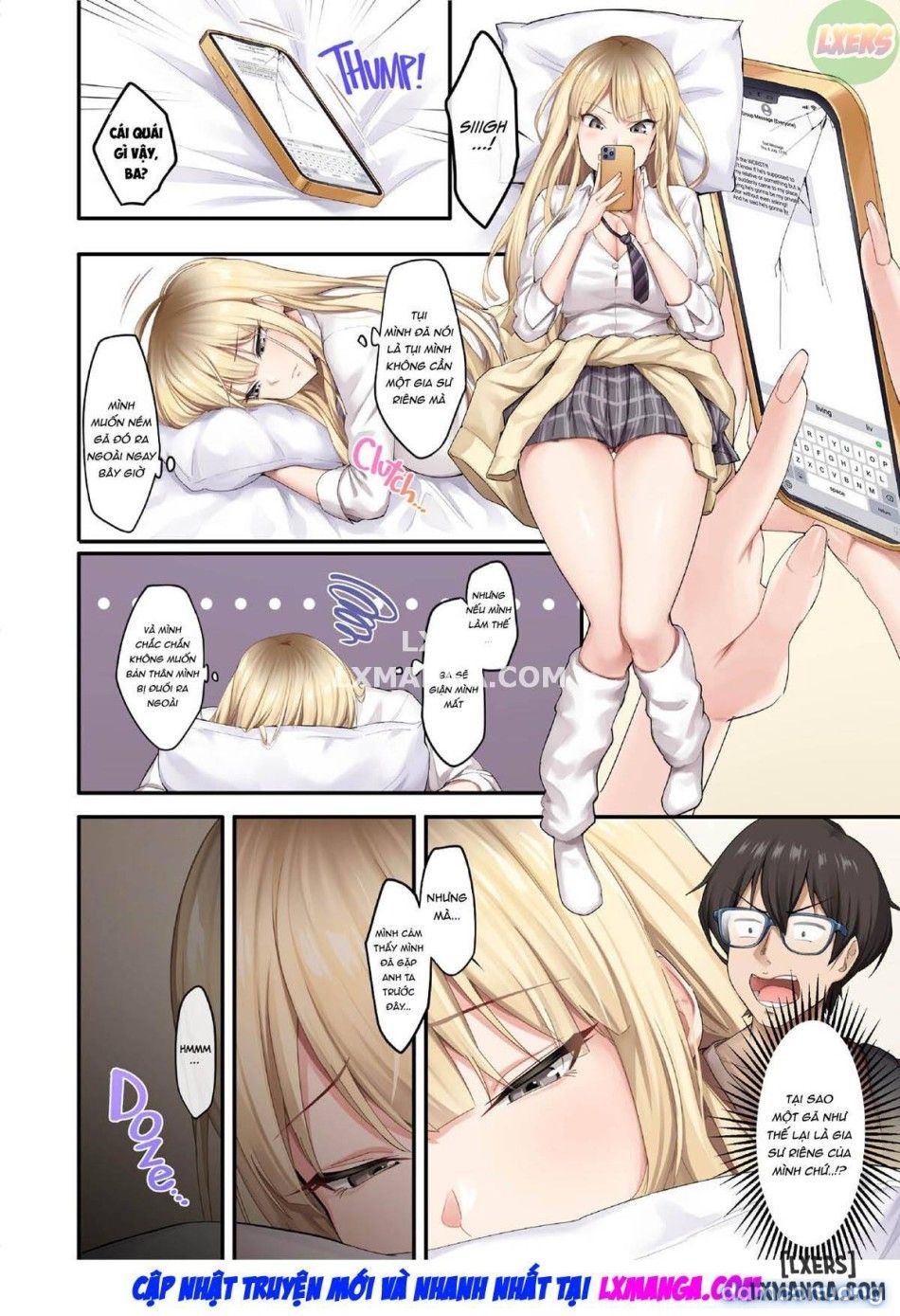 đọc truyện Bài Học Tại Nhà Với Những Gyaru Khiêu Gợi 1 Chương 1 ảnh 8 tại Thiên Thai Truyện