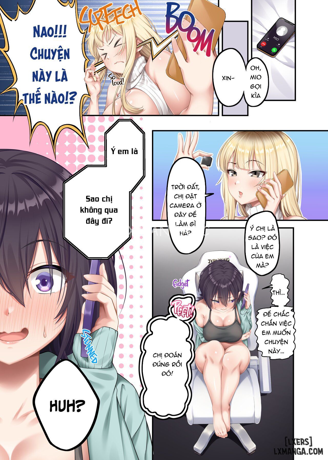 đọc truyện Bài Học Tại Nhà Với Những Gyaru Khiêu Gợi Oneshot ảnh 21 tại Giả Dược