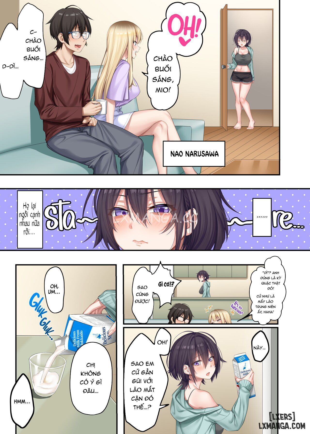 đọc truyện Bài Học Tại Nhà Với Những Gyaru Khiêu Gợi Oneshot ảnh 7 tại Giả Dược