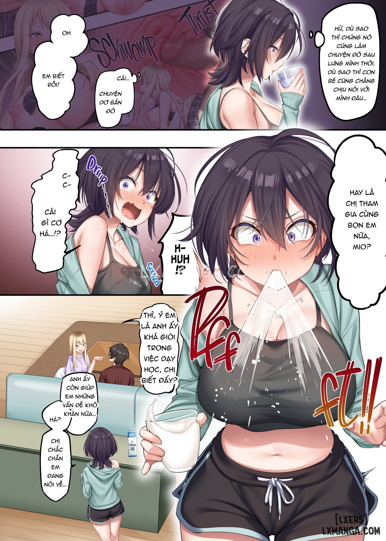 đọc truyện Bài Học Tại Nhà Với Những Gyaru Khiêu Gợi Oneshot ảnh 8 tại Giả Dược