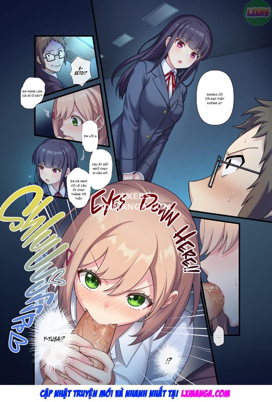 Bài Kiểm Tra Điểm Cao Của Cô Bạn Lười Học Oneshot page 20 - Giả Dược