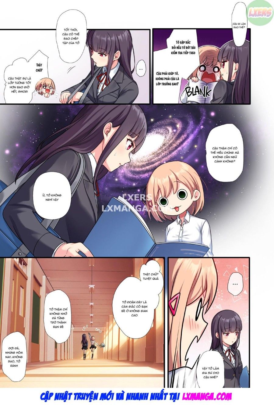 Bài Kiểm Tra Điểm Cao Của Cô Bạn Lười Học Oneshot page 7 - Giả Dược
