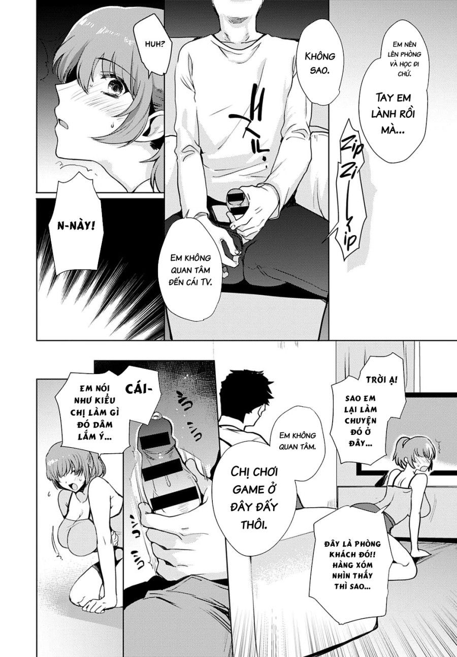 Bài Tập Gây Nghiện Với Bà Chị Oneshot page 17 - Giả Dược