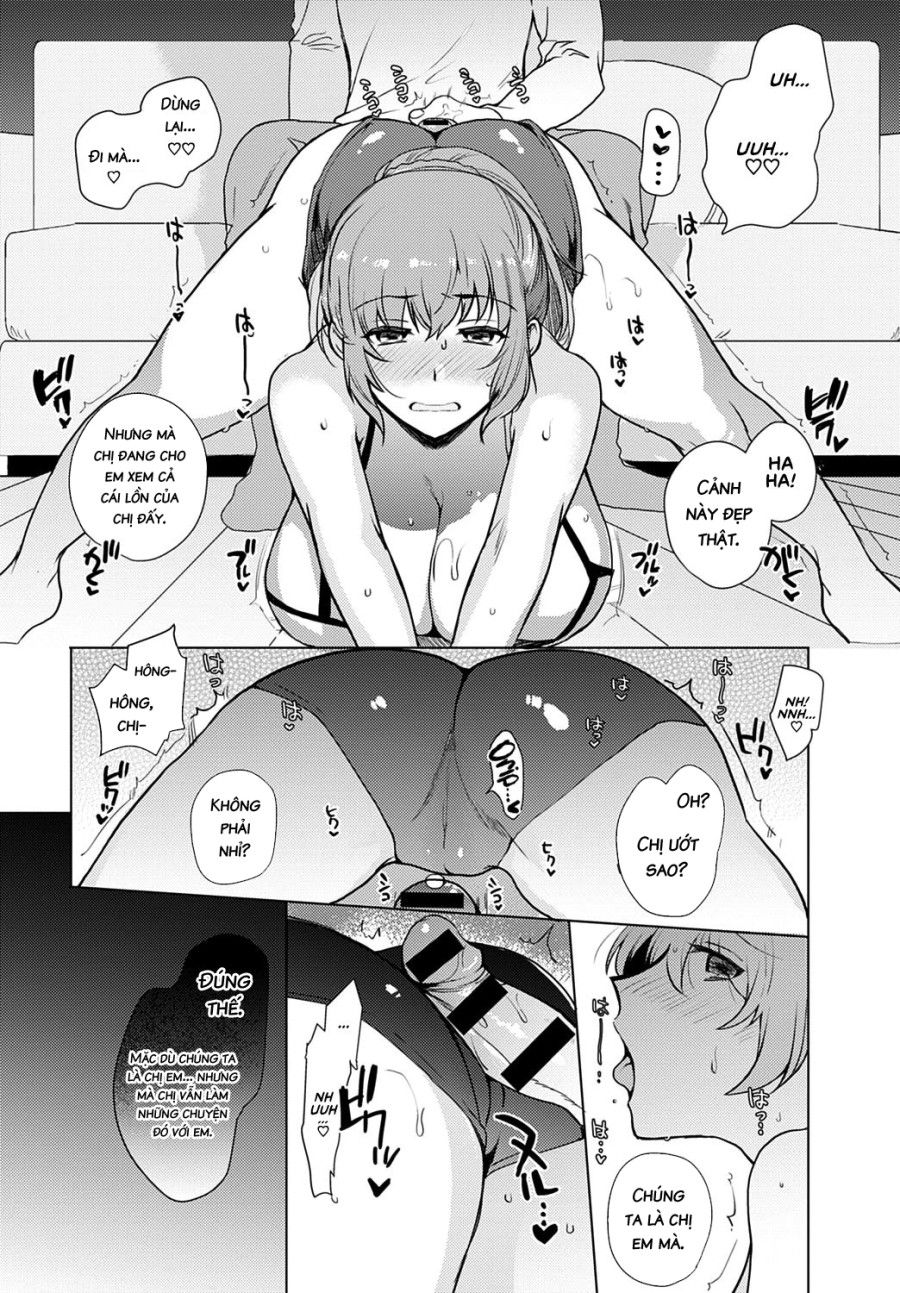 Bài Tập Gây Nghiện Với Bà Chị Oneshot page 19 - Giả Dược