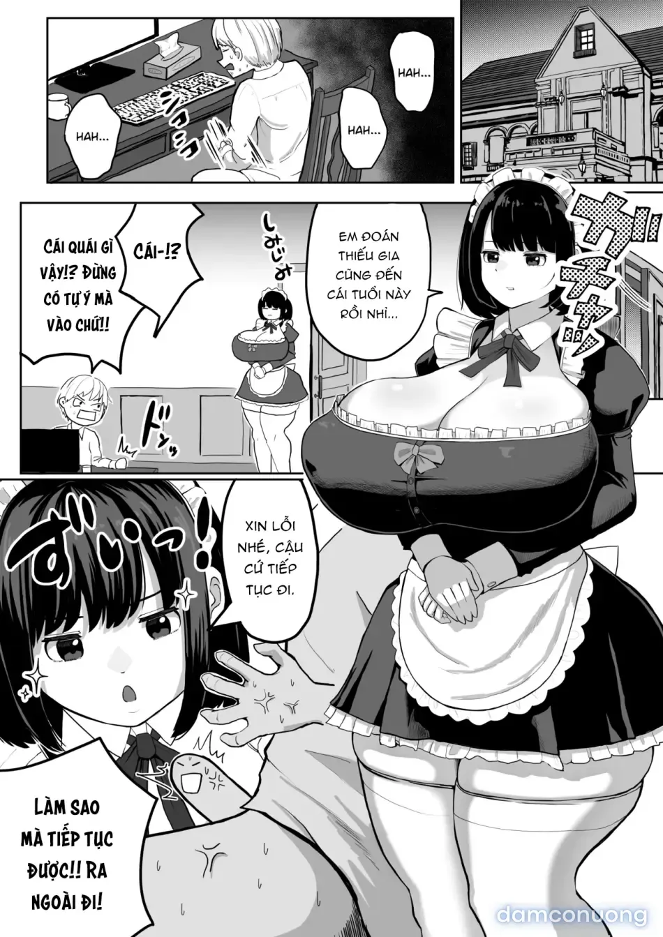 đọc truyện Bakunyuu Deka Maid Ni Onabare Shitara Kuwareta Chương 1 ảnh 3 tại Thiên Thai Truyện