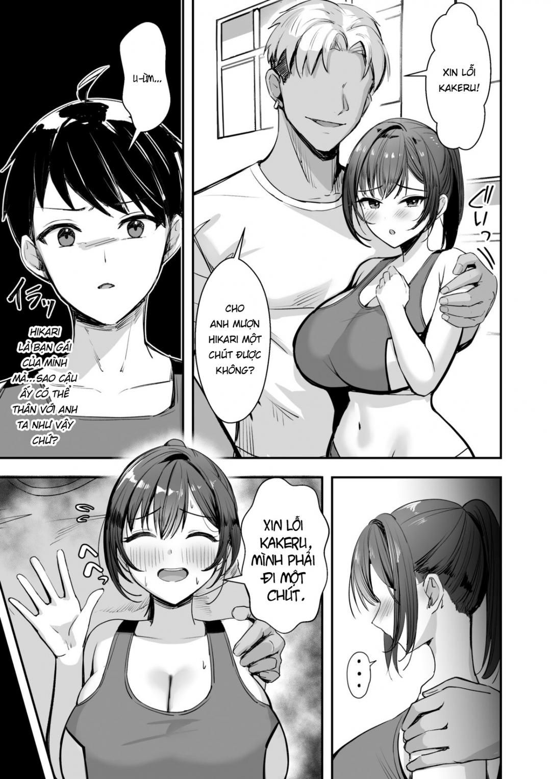đọc truyện Bakunyuu Na Rikujoubu No Kanojo, Senpai Ni Wa Sakaraemasen Oneshot ảnh 28 tại Thiên Thai Truyện