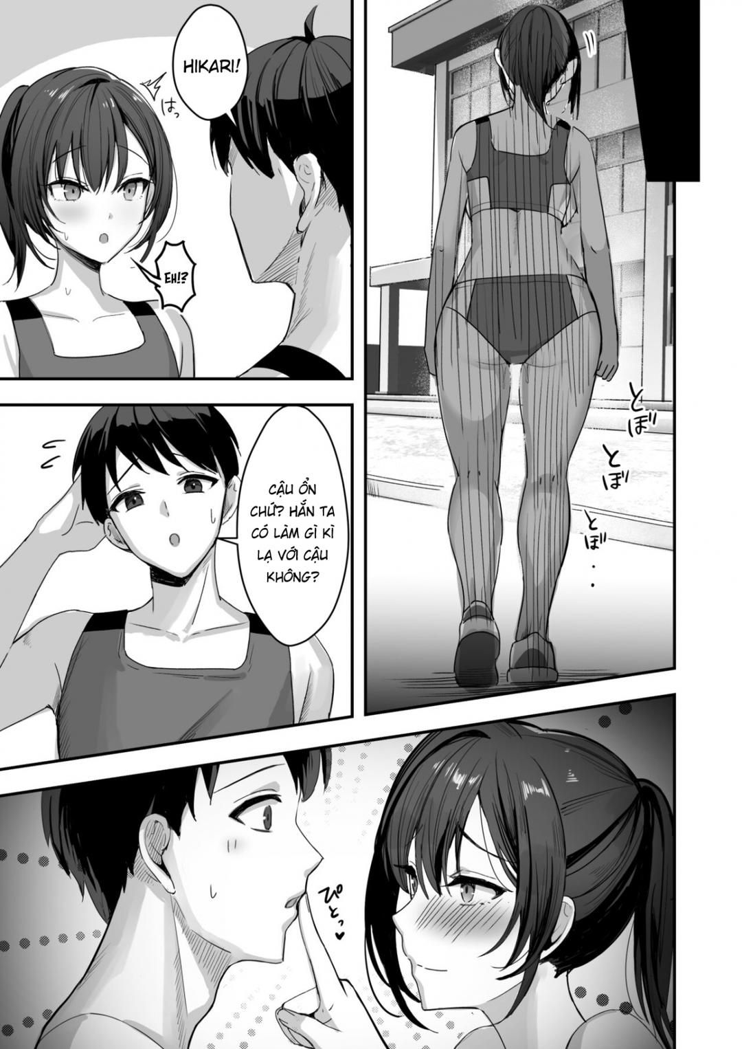 đọc truyện Bakunyuu Na Rikujoubu No Kanojo, Senpai Ni Wa Sakaraemasen Oneshot ảnh 56 tại Thiên Thai Truyện