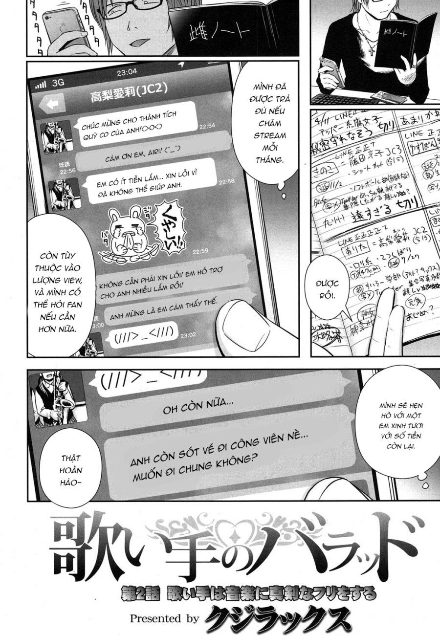 Ballad Of The Singer Chương 2 page 2 - Giả Dược