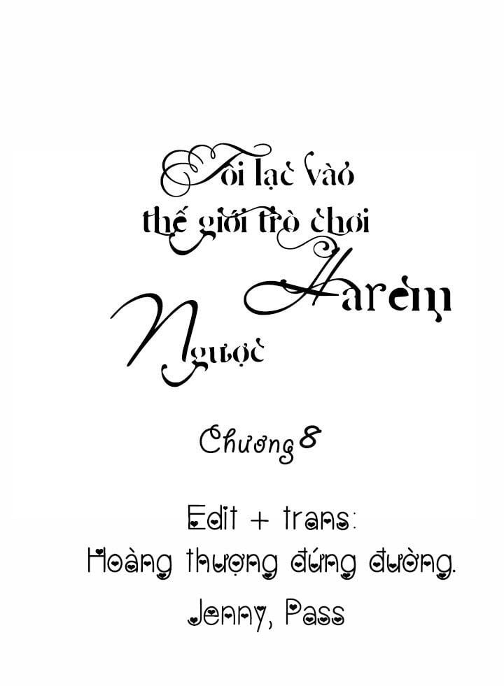đọc truyện [bản 15+] Tôi Lạc Vào Thế Giới Trò Chơi Harem Ngược Chương 8 ảnh 3 tại Truyện Dạ Ký