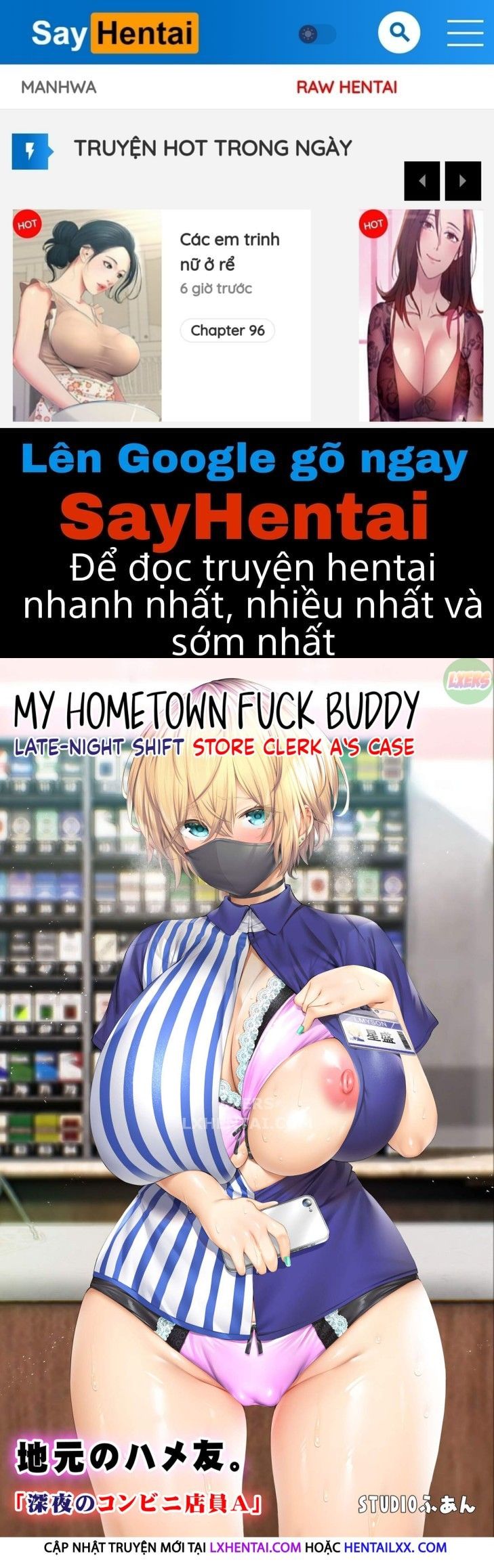 đọc truyện Bạn Chịch Của Tôi: Nhân Viên Cửa Hàng Tiện Lợi Làm Ca Tối Oneshot ảnh 1 tại Giả Dược