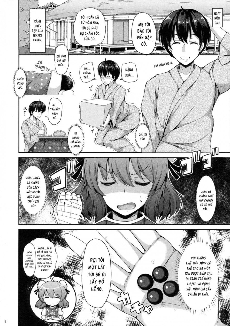 Bạn Có Muốn Được Huấn Luyện Tình Dục Với Kasen-chan Không? Oneshot page 5 - Giả Dược