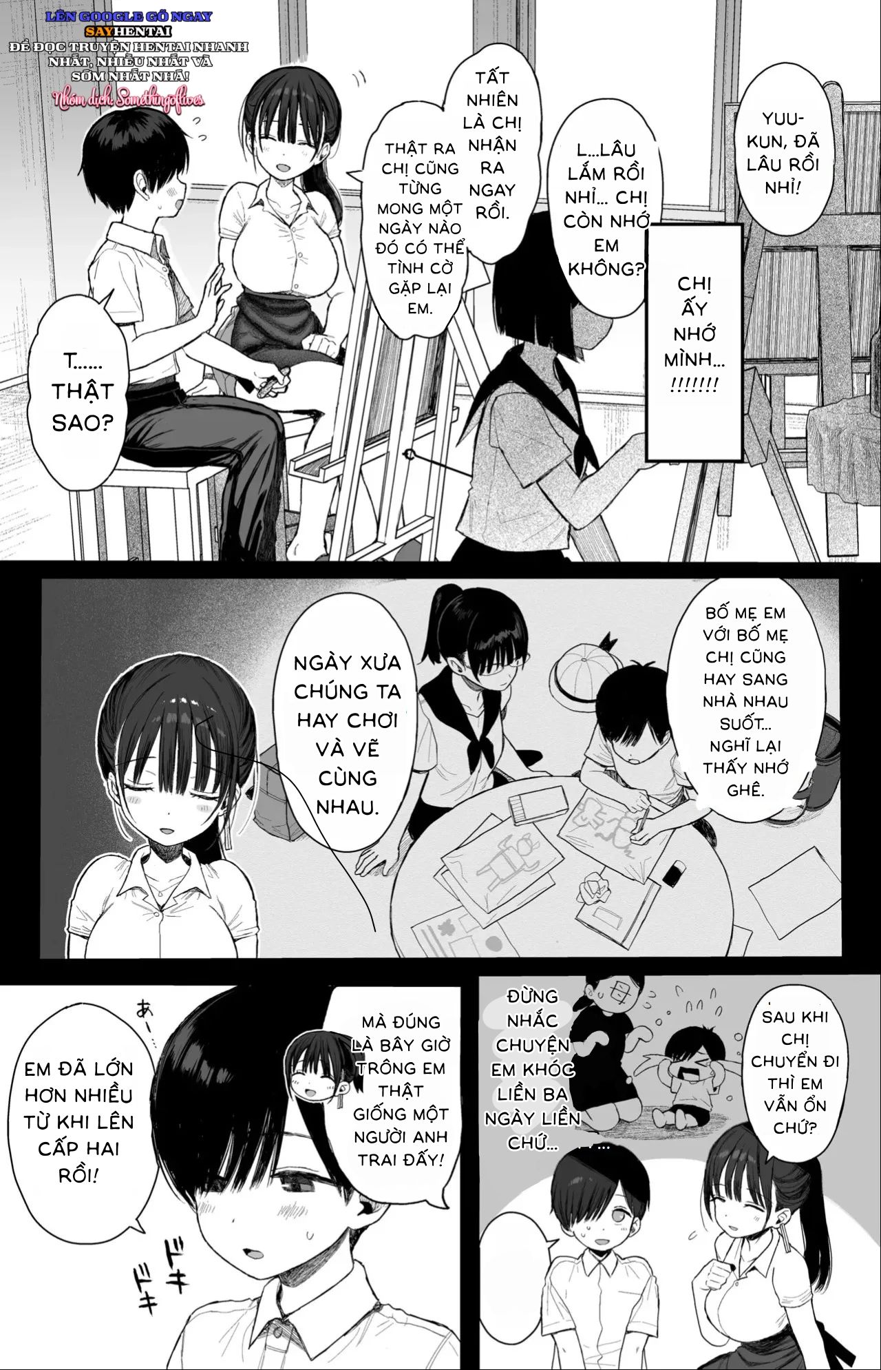 đọc truyện Bạn Có Thích Một Người Bạn Thời Thơ Ấu Kiểu Chị Gái Dâm Đãng Không_ Chương 1 ảnh 5 tại Thiên Thai Truyện