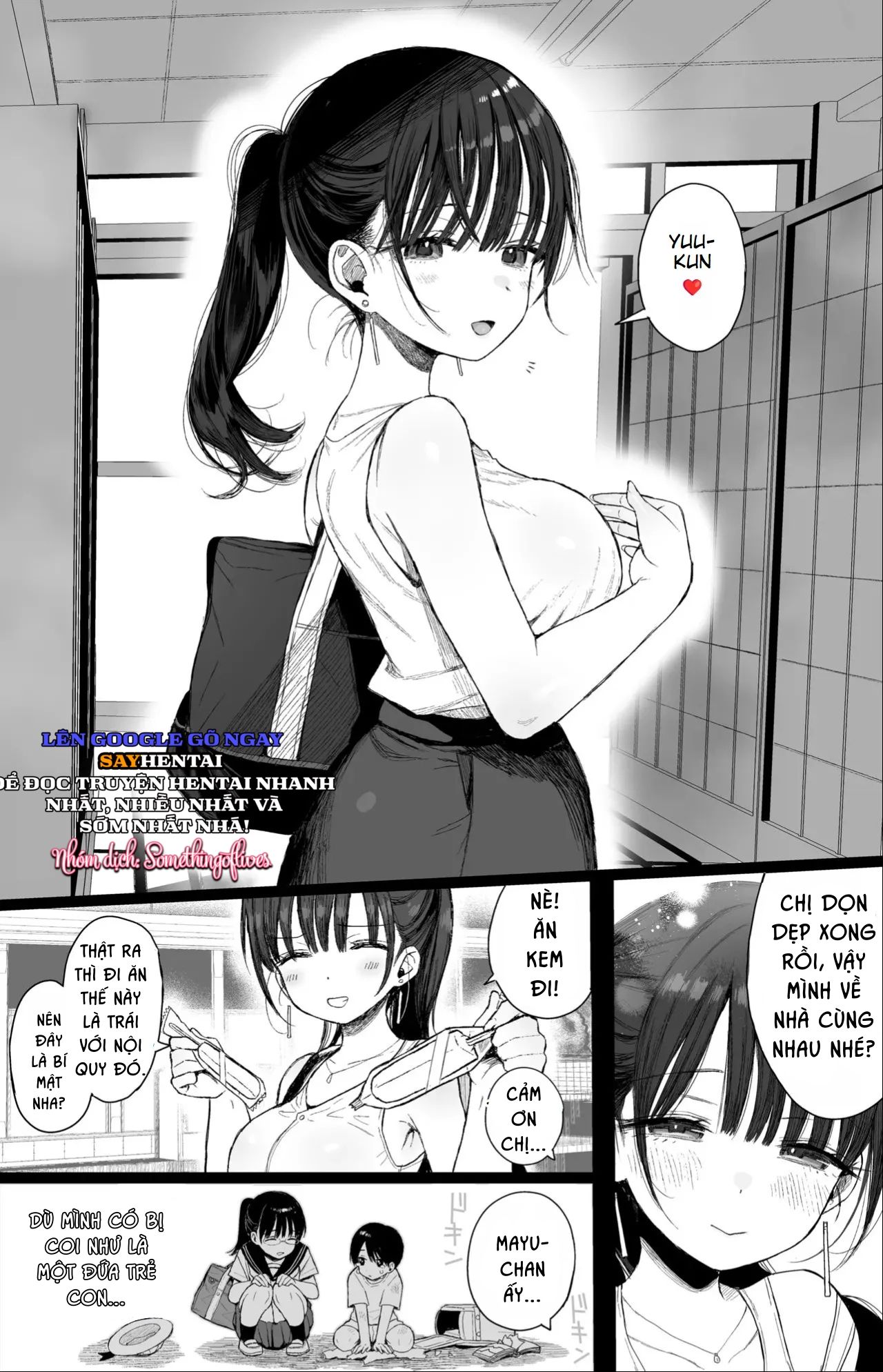 đọc truyện Bạn Có Thích Một Người Bạn Thời Thơ Ấu Kiểu Chị Gái Dâm Đãng Không_ Chương 1 ảnh 10 tại Thiên Thai Truyện