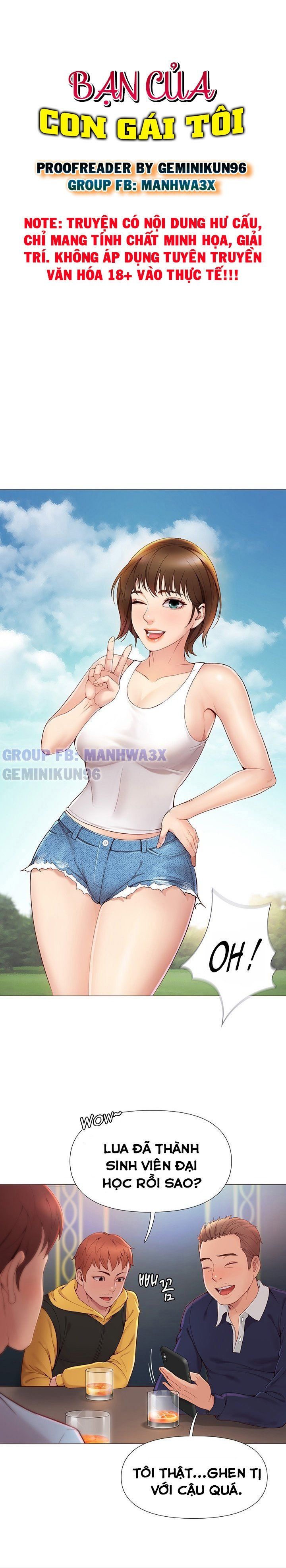 Bạn Của Con Gái Tôi Chương 1 page 14 - Giả Dược