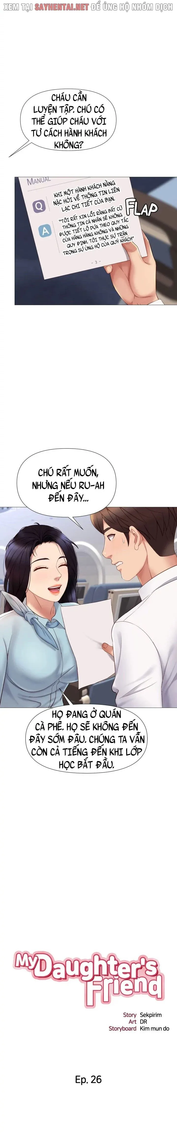 Bạn Của Con Gái Tôi Chương 26 page 8 - Giả Dược