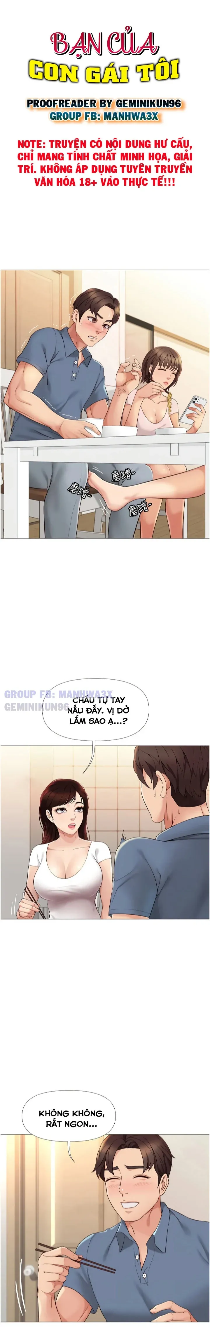 Bạn Của Con Gái Tôi Chương 6 page 3 - Giả Dược