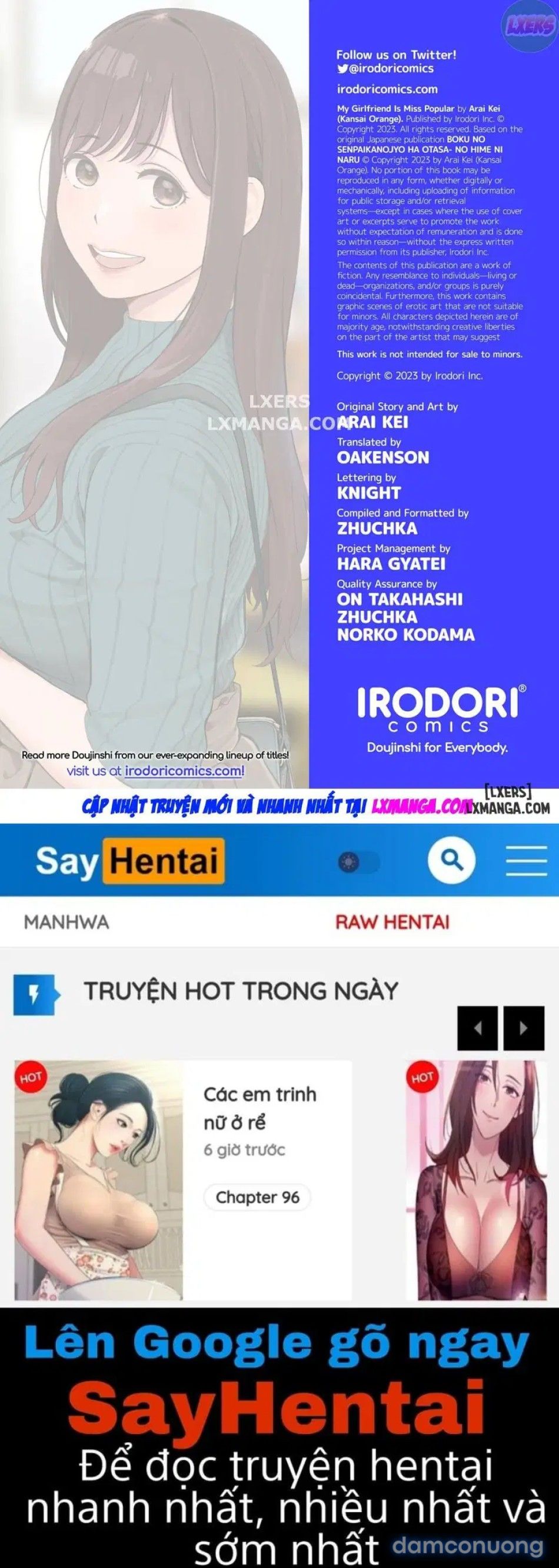 đọc truyện Bạn Gái Tôi Là Người Nổi Tiến Chương 1 ảnh 101 tại Thiên Thai Truyện